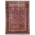 Ecarpetgallery Hand Knotted Antalya Vintage Red Wool Rug 77 X 107