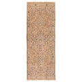 Ecarpetgallery Hand Knotted Antalya Vintage Tan Wool Rug 35 X 98