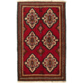 Hand Knotted Authentic Turkish Red Wool Rug 35 X 511 35 X 511