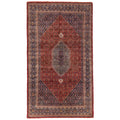 Ecarpetgallery Hand Knotted Bijar Red Wool Rug 63 X 116