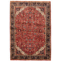 Ecarpetgallery Hand Knotted Finest Agra Jaipur Red Wool Rug 43 X 62