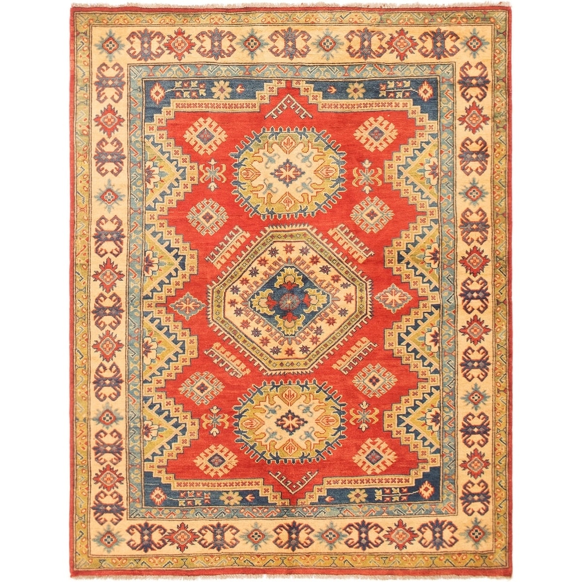 Ecarpetgallery Hand Knotted Finest Gazni Dark Copper Wool Rug 411 X 65