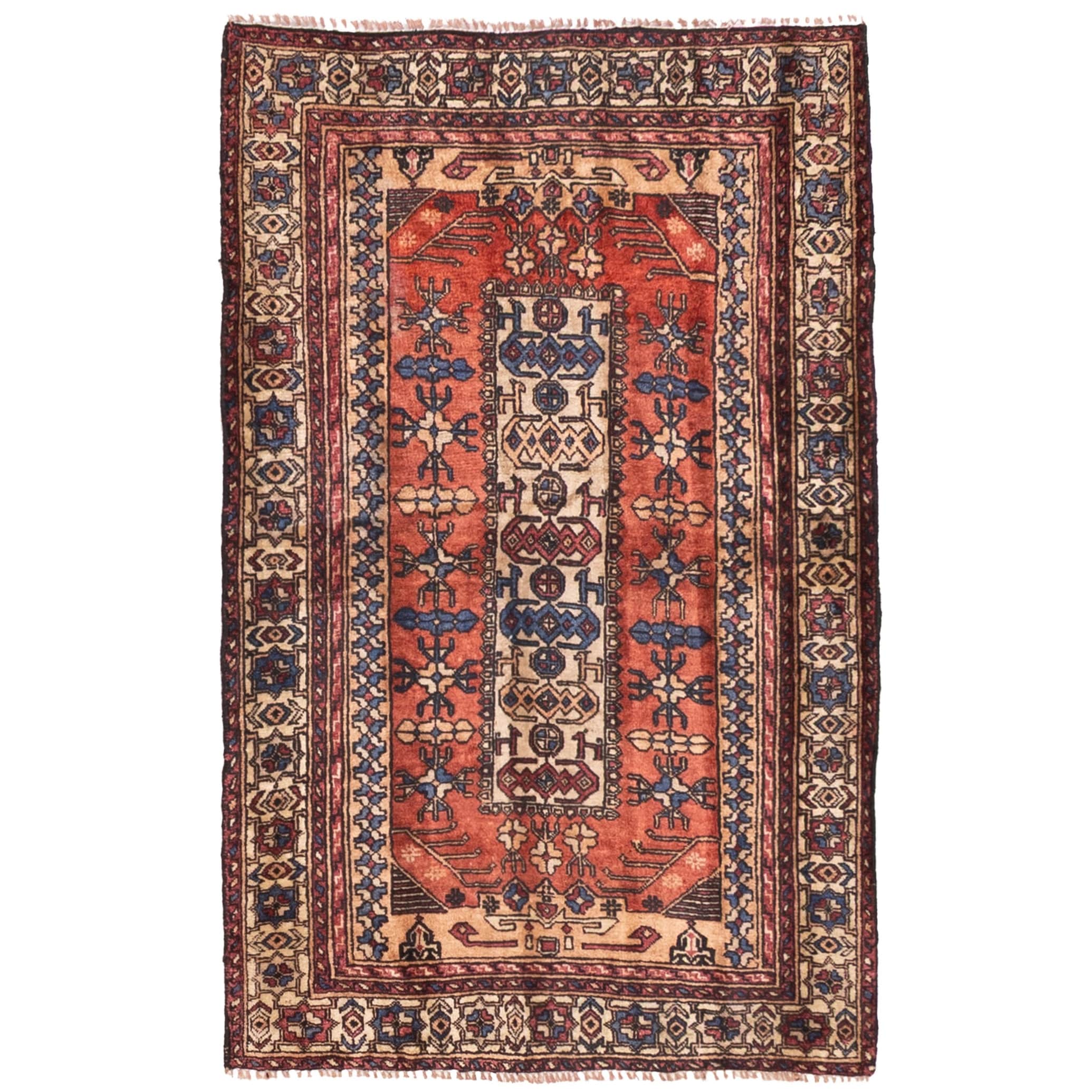 Ecarpetgallery Hand Knotted Finest Kargahi Red Silk Rug 25 X 310
