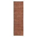 Ecarpetgallery Hand Knotted Finest Khal Mohammadi Dark Copper Wool Rug 27 X 95
