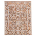 Ecarpetgallery Hand Knotted Finest Oushak Brown Wool Rug 80 X 101
