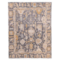 Ecarpetgallery Hand Knotted Finest Oushak Dark Grey Wool Rug 710 X 103