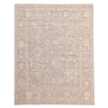Ecarpetgallery Hand Knotted Finest Oushak Dark Grey Wool Rug 92 X 118