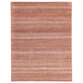 Ecarpetgallery Hand Knotted Finest Silk Shadow Dark Copper Silk Wool Rug 80 X 103