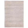 Ecarpetgallery Hand Knotted Finest Silk Shadow Grey Silk Wool Rug 811 X 121
