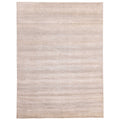 Ecarpetgallery Hand Knotted Finest Silk Shadow Grey Silk Wool Rug 92 X 119