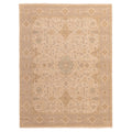 Ecarpetgallery Hand Knotted Jamshidpour Beige Wool Rug 710 X 103