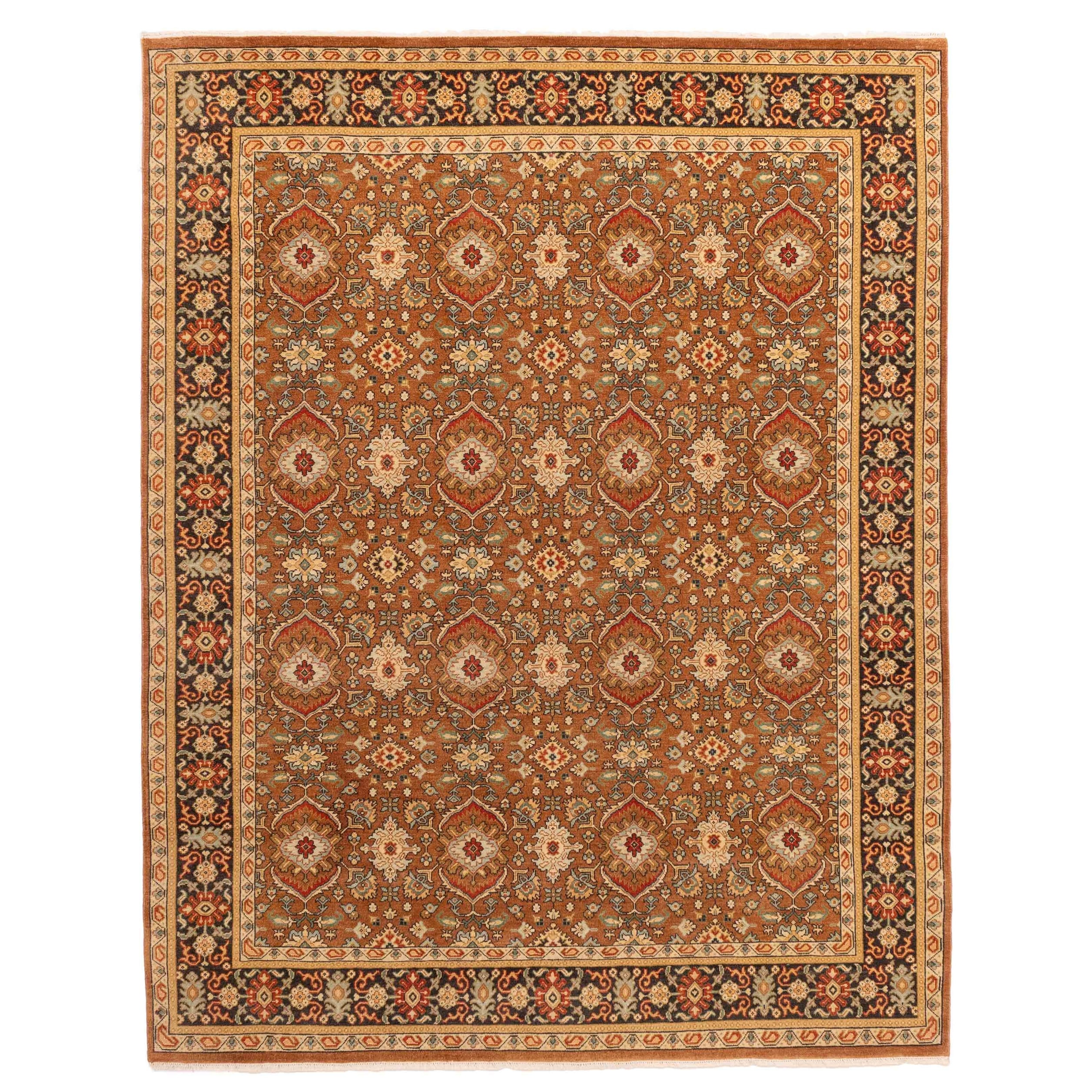 Ecarpetgallery Hand Knotted Jamshidpour Copper Wool Rug 80 X 103