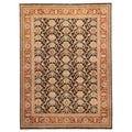 Ecarpetgallery Hand Knotted Jamshidpour Dark Brown Wool Rug 91 X 123