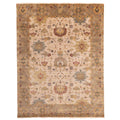 Ecarpetgallery Hand Knotted Jules Serapi Beige Wool Rug 811 X 119