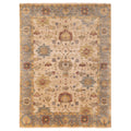 Ecarpetgallery Hand Knotted Jules Serapi Beige Ivory Wool Rug 811 X 1110