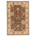 Ecarpetgallery Hand Knotted Jules Serapi Dark Brown Wool Rug 510 X 811
