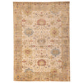 Ecarpetgallery Hand Knotted Jules Serapi Ivory Wool Rug 100 X 1310