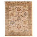 Ecarpetgallery Hand Knotted Jules Serapi Ivory Wool Rug 711 X 910