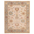 Ecarpetgallery Hand Knotted Jules Serapi Ivory Wool Rug 711 X 911