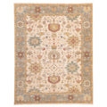 Ecarpetgallery Hand Knotted Jules Serapi Ivory Wool Rug 711 X 911