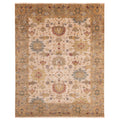 Ecarpetgallery Hand Knotted Jules Serapi Ivory Wool Rug 711 X 101