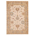 Ecarpetgallery Hand Knotted Jules Serapi Ivory Wool Rug 511 X 92