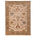 Ecarpetgallery Hand Knotted Jules Serapi Ivory Wool Rug 811 X 1110