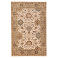 Ecarpetgallery Hand Knotted Jules Serapi Ivory Wool Rug 60 X 811