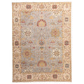 Ecarpetgallery Hand Knotted Jules Serapi Light Denim Blue Wool Rug 811 X 1111