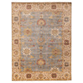 Ecarpetgallery Hand Knotted Jules Serapi Light Denim Blue Wool Rug 811 X 1111