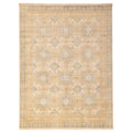 Ecarpetgallery Hand Knotted Jules Serapi Light Khaki Wool Rug 811 X 1111