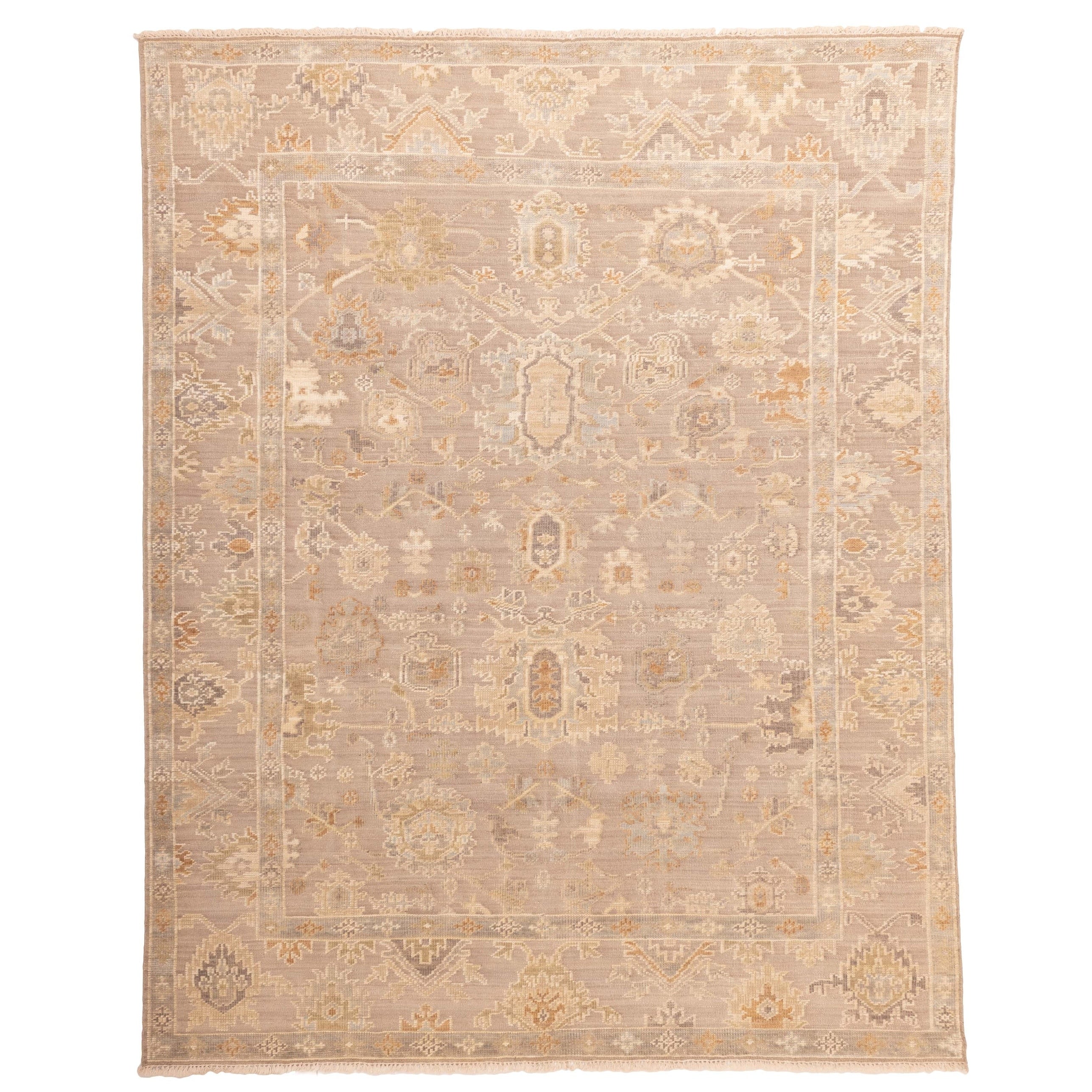 Ecarpetgallery Hand Knotted Jules Serapi Taupe Wool Rug 97 X 1110