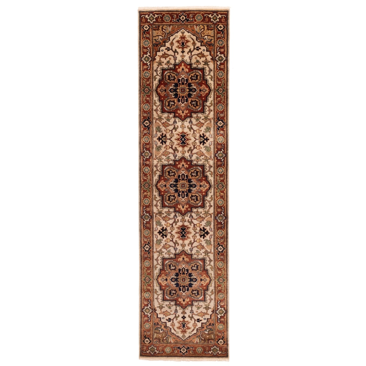 Ecarpetgallery Hand Knotted Jules Sultane Cream Wool Rug 26 X 911