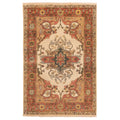 Ecarpetgallery Hand Knotted Jules Sultane Cream Wool Rug 40 X 61