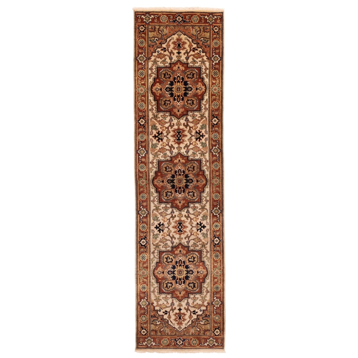 Ecarpetgallery Hand Knotted Jules Sultane Cream Wool Rug 26 X 911