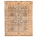 Ecarpetgallery Hand Knotted Jules Sultane Light Blue Wool Rug 711 X 911