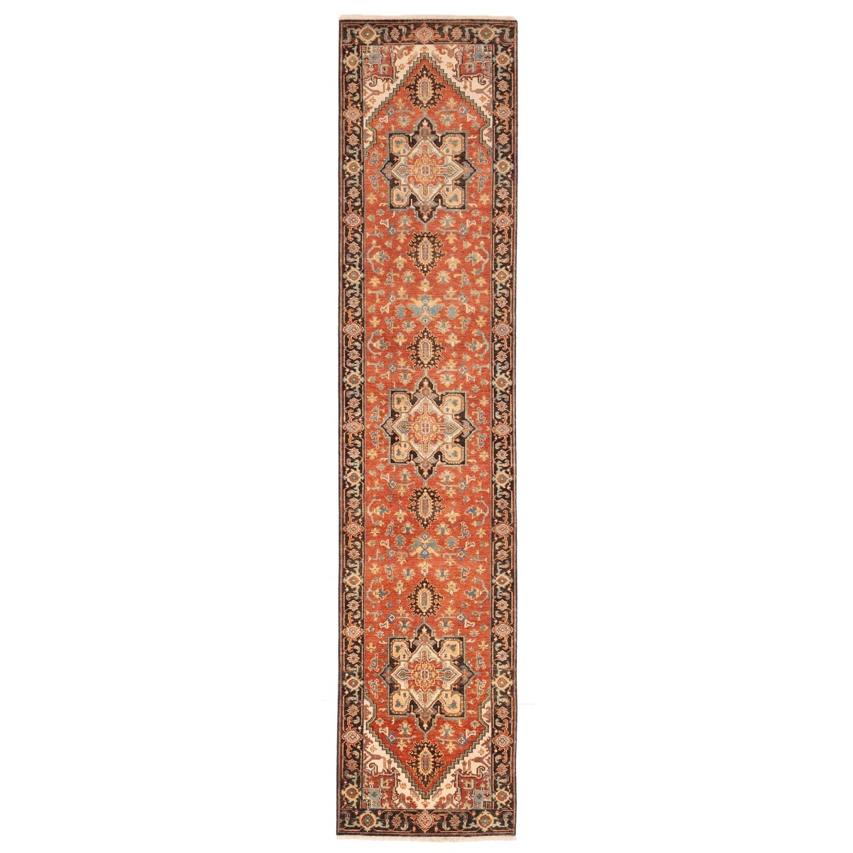 Ecarpetgallery Hand Knotted Jules Sultane Red Wool Rug 31 X 1311