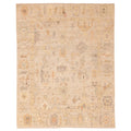 Ecarpetgallery Hand Knotted Kavya Oushak Beige Wool Rug 81 X 99