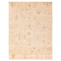 Ecarpetgallery Hand Knotted Kavya Oushak Beige Wool Rug 91 X 121