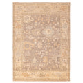 Ecarpetgallery Hand Knotted Kavya Oushak Dark Grey Wool Rug 811 X 1111