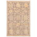 Ecarpetgallery Hand Knotted Kavya Oushak Dark Grey Wool Rug 511 X 810