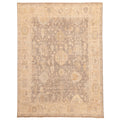 Ecarpetgallery Hand Knotted Kavya Oushak Dark Grey Taupe Wool Rug 810 X 1010