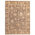 Ecarpetgallery Hand Knotted Kavya Oushak Dark Grey Taupe Wool Rug 90 X 1111