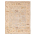 Ecarpetgallery Hand Knotted Kavya Oushak Light Blue Wool Rug 711 X 910