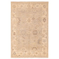 Ecarpetgallery Hand Knotted Kavya Oushak Light Grey Wool Rug 511 X 810