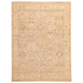 Ecarpetgallery Hand Knotted Kavya Oushak Light Khaki Wool Rug 811 X 118