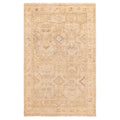 Ecarpetgallery Hand Knotted Kavya Oushak Light Khaki Wool Rug 511 X 90