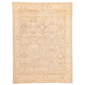 Ecarpetgallery Hand Knotted Kavya Oushak Light Khaki Wool Rug 810 X 119