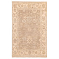 Ecarpetgallery Hand Knotted Kavya Oushak Taupe Wool Rug 511 X 92