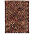 Ecarpetgallery Hand Knotted Kayseri Vintage Brown Wool Rug 411 X 67